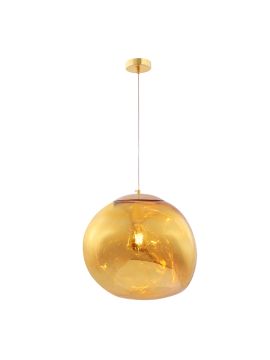 Подвесной светильник Crystal Lux MALAGA SP1 D360 GOLD