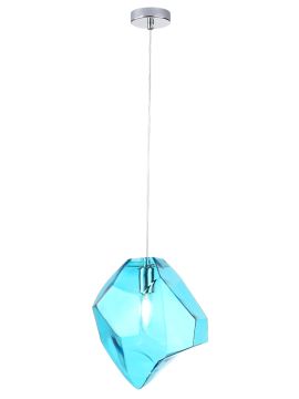 Подвесной светильник Crystal Lux NUESTRO SP1 CHROME/BLUE
