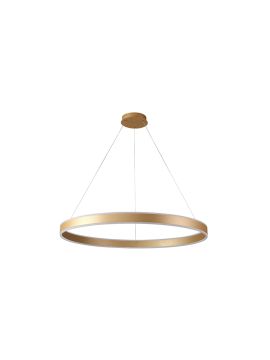 Подвесной светодиодный светильник Crystal Lux MUCHOS SP88W LED D1000 GOLD