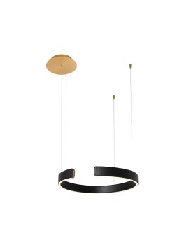 Подвесной светодиодный светильник Loft IT Ring 10025/400 Black