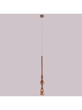 Подвесной светодиодный светильник Crystal Lux Lux SP1 B Copper