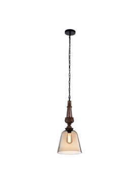 Подвесной светильник Crystal Lux Deco SP1 A Amber