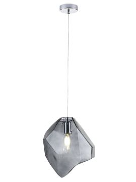 Подвесной светильник Crystal Lux NUESTRO SP1 CHROME/SMOKE