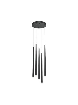 Подвесной светодиодный светильник Maytoni Cascade MOD132PL-L28BK2