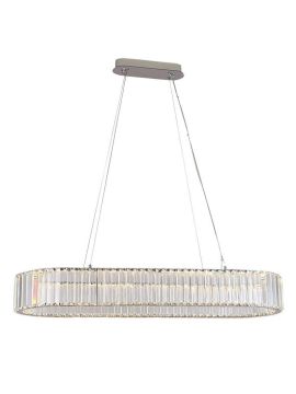 Подвесной светодиодный светильник Newport 8445/90 oval chrome М0065051