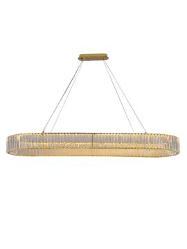 Подвесной светодиодный светильник Newport 8445/140 oval gold М0065056