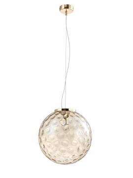 Подвесной светильник Crystal Lux Mayo MAYO SP1 D300 GOLD/AMBER