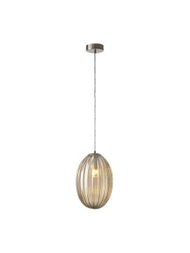 Подвесной светильник Newport 6144/S nickel/cognac М0062469