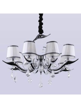 Потолочная люстра Crystal Lux Flamingo SP-PL8 Chrome