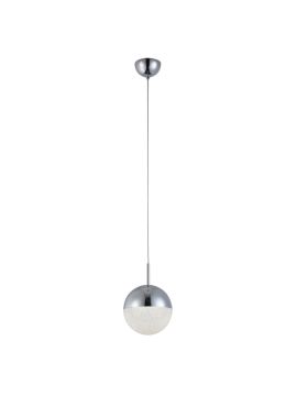 Подвесной светодиодный светильник Crystal Lux Pio SP1 D120 Chrome
