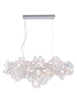 Подвесной светильник Crystal Lux Deseo SP15 L1400 Silver