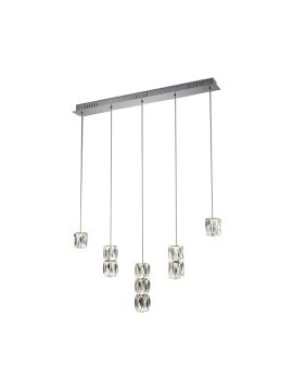 Подвесной светильник Kink Light Аква-Кристалл 08620-5AS