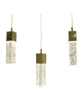 Подвесной светодиодный светильник Kink Light Аква 08510-3AS,33(3000K)