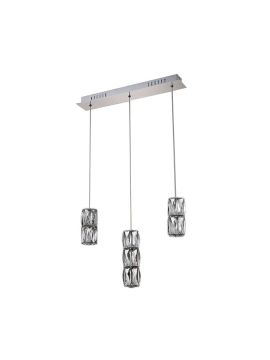 Подвесной светодиодный светильник Kink Light Аква-Кристалл 08620-3A