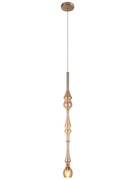 Подвесной светильник Crystal Lux Lux New SP1 D Amber