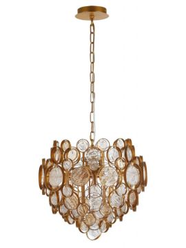 Подвесной светильник Crystal Lux Deseo SP6 D460 Gold