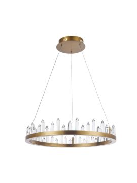 Подвесной светодиодный светильник Maytoni Gletscher H186-PL-01-46W-BS