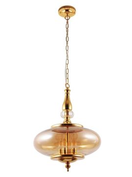 Подвесной светильник Crystal Lux Miel SP4 Gold