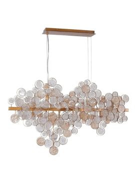 Подвесной светильник Crystal Lux Deseo SP12 L1000 Gold