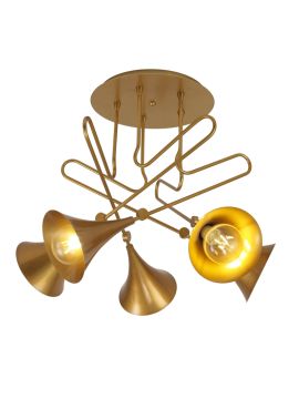 Потолочная люстра Mantra Jazz Pintura Oro 6352