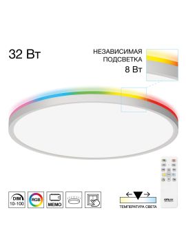 Потолочный светильник Citilux Norma LED RGB CL749400