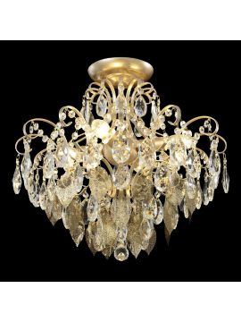 Потолочный светильник Crystal Lux ESMIRALDA PL4 GOLD