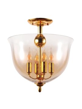 Потолочный светильник Crystal Lux Atlas PL4 Gold
