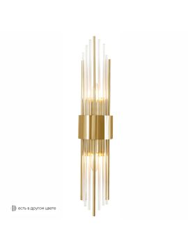 Настенный светильник Crystal Lux ATENTO AP2 BRASS/TRANSPARENTE