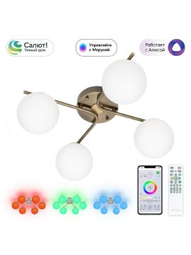 Потолочная люстра Citilux Адам смарт CL228A143