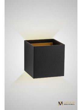 Настенный светильник AM Group AM112-2X5W-BK+GD