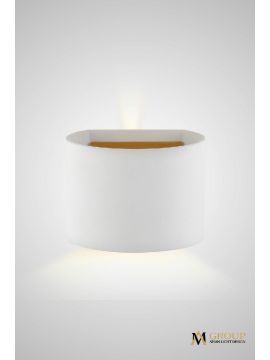 Настенный светильник AM Group AM116-2X3W WH+GL