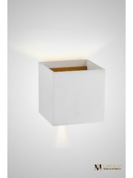 Настенный светильник AM Group AM113-2X5W WH+GL