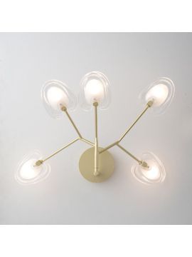 Настенный светильник Crystal Lux SOLE AP5 GOLD