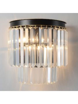 Настенный светильник Crystal Lux MAXIME AP2 BLACK