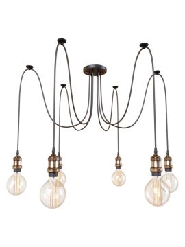 Люстра-паук LOFT IT Spider Loft1162A/6