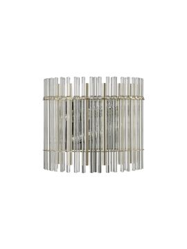 Настенный светильник Crystal Lux AURELIO AP2 GOLD+CHROME/TRANSPARENT