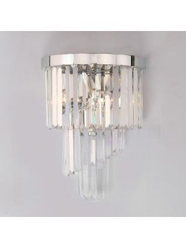 Настенный светильник Newport 31103/A nickel left М0063332