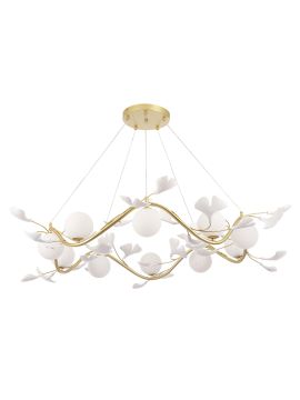 Подвесная люстра Crystal Lux COLIBRI SP10 GOLD