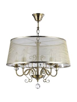 Подвесная люстра Freya Driana FR2405-PL-05C-BZ