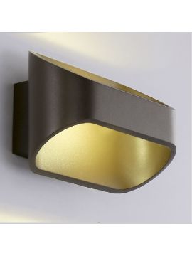 Настенный светодиодный светильник Crystal Lux CLT 510W BR-GO