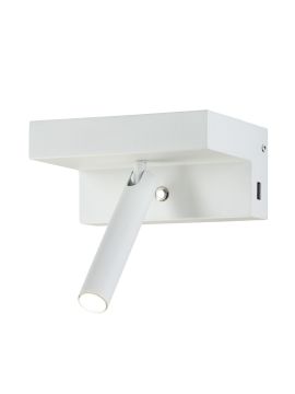 Настенный светильник Crystal Lux CLT 228W USB WH