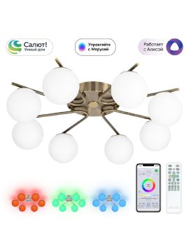 Потолочная люстра Citilux Адам смарт CL228A183