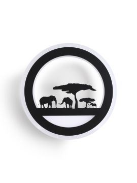 Настенный светодиодный светильник Odeon Light Wallpic 3841/28WL