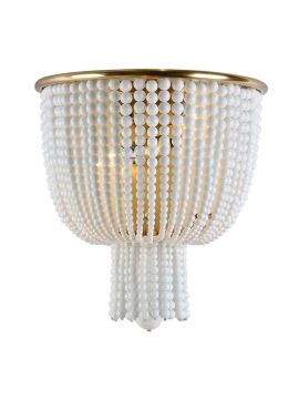 Настенный светильник Newport 3132/A Brass/White