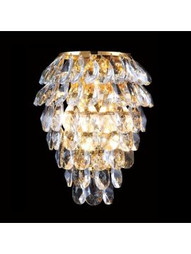 Настенный светильник Crystal Lux Charme AP2+2 LED Gold/Transparent
