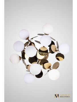 Настенно-потолочный светильник AM Group AM397 AP10 GOLD