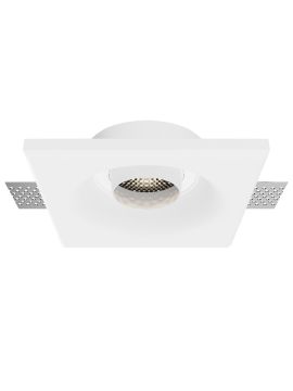 Встраиваемый светильник Maytoni Gyps Modern DL006-GU10-RD-W