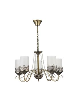 Подвесная люстра Freya Sherborne FR2563-PL-05-BZ