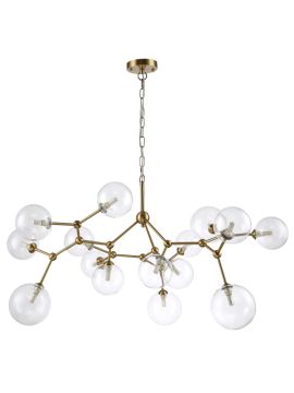 Подвесная люстра Crystal Lux Maximo SP15 Bronze