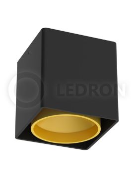 Накладной светильник Ledron KEA ED GU10 Black-Gold 00000014631
